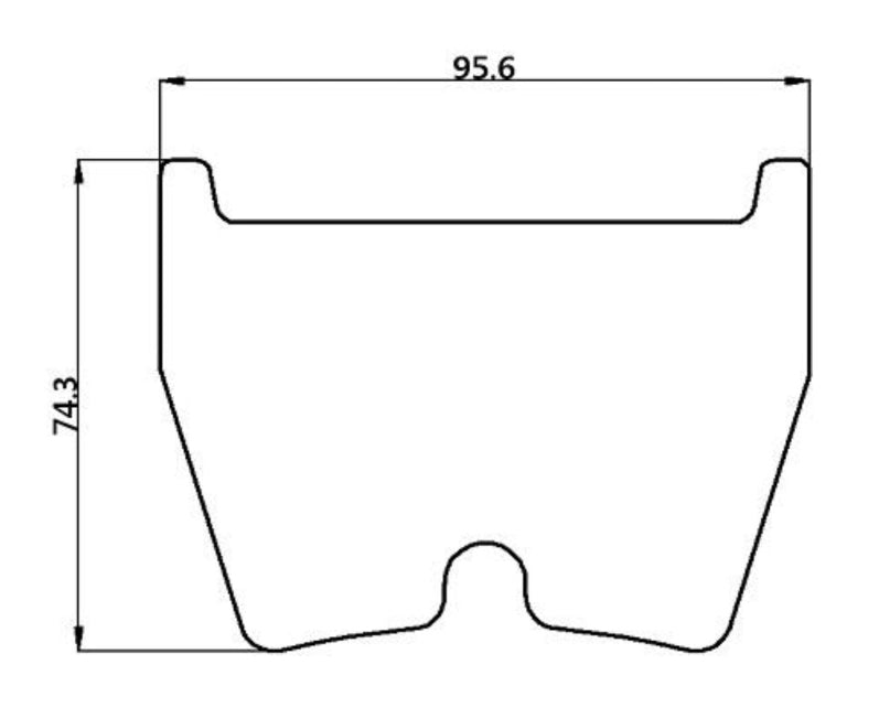 WinmaX W2 Front Brake Pads Audi RS3 8V