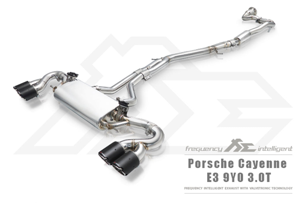 Frequency Intelligent Exhaust System Porsche Cayenne 3.0T 2018+