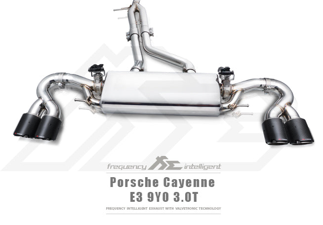 Frequency Intelligent Exhaust System Porsche Cayenne 3.0T 2018+