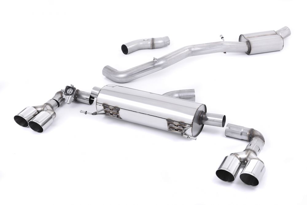 MILLTEK CAT-BACK EXHAUST SYSTEMS AUDI S1 8X ( 2014 - 2018 )